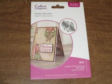 CRAFTERS COMPANION METAL CUTTING DIE SET CANDY CANE LANE 2.1'' X 2.7''