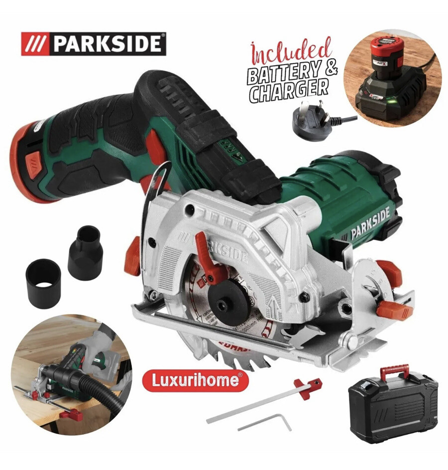 Scie Circulaire Parkside 12v Cordless Circular Saw PARKSIDE 12v