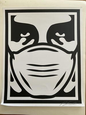 Baxter Orr Protect Yourself: Obey Giant Print - Signed 18x22 