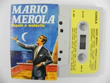 MARIO MEROLA Napule e malavita velo niro quattro mura MC Musicassetta Tape