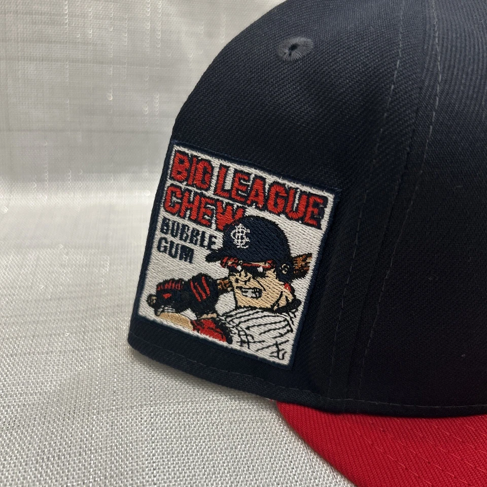 RARE New Era x Big League Chew Boston Red Sox Fitted Hat Size 8 With LE Pin - Image 2 of 4