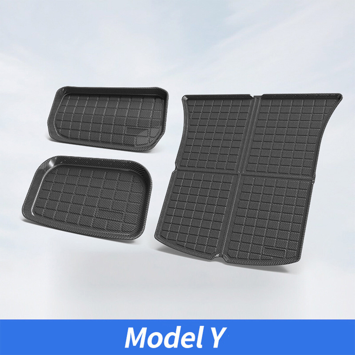 Cargo Mat Rear Front Trunk Toolbox Luggage Liner Mat TPV  For Tesla Model Y/ 3