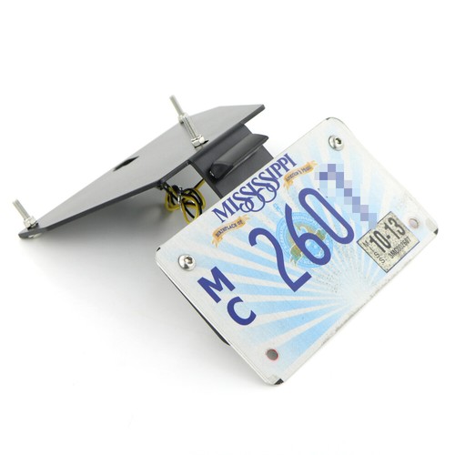 Soporte de placa trasera adecuado para Kawasaki ZX 14R 06-22 ZZR1400 11-22 - Imagen 8 de 9