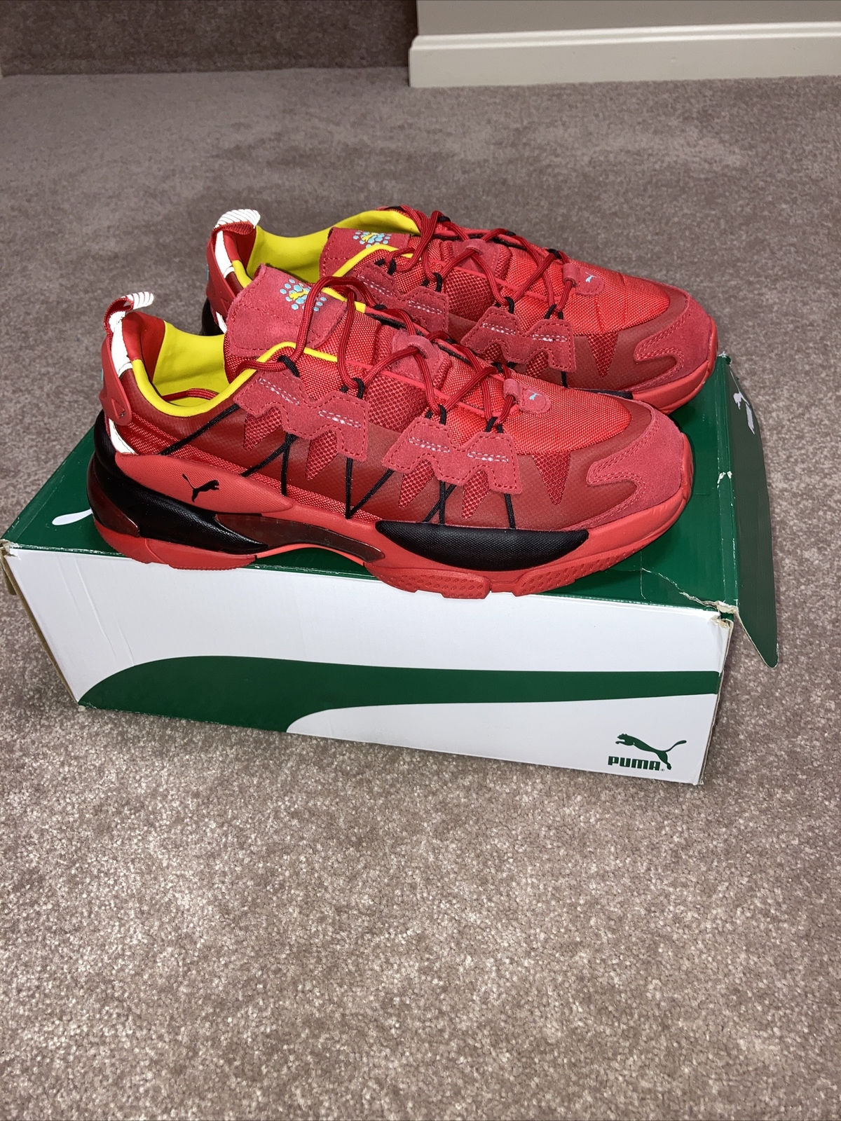 puma lqd cell omega manga cult Red Black Size 8.5 | eBay