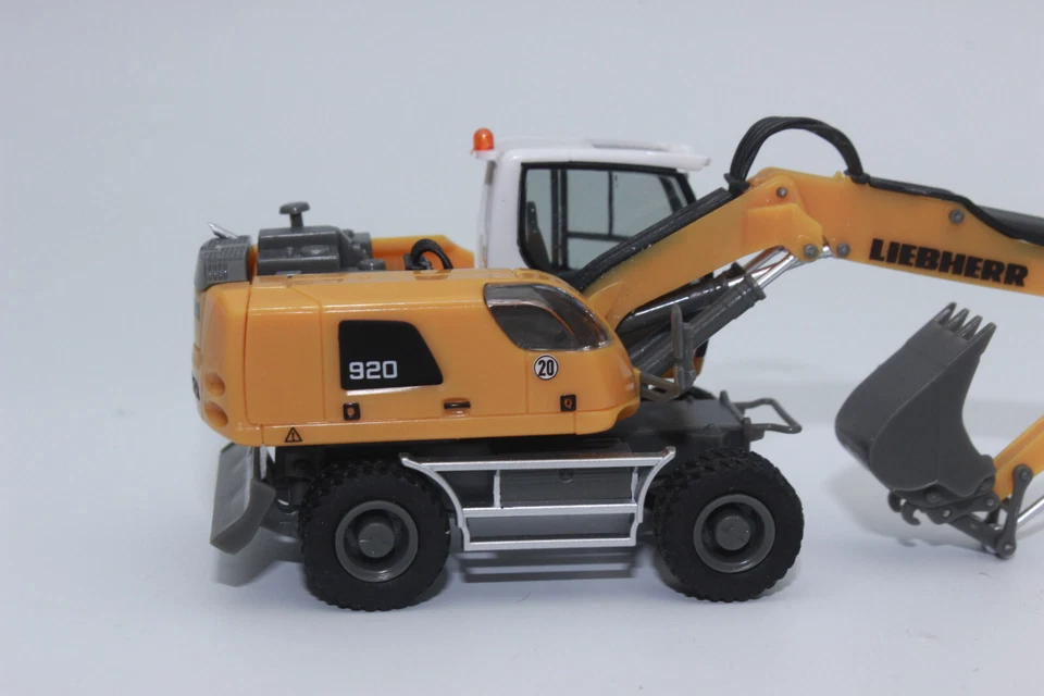 Herpa 314442 Liebherr Mobile Bagger A 920 Litronic Excavator 1:87 H0 New Boxed - Image 4 of 4
