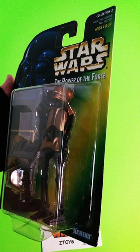 ELIGE: Figuras de acción vintage de Star Wars PODER DE LA FUERZA ✅ TARJETA DE HOLOGRAMA VERDE - Imagen 65 de 255