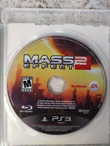 Mass Effect 2 (Sony PlayStation 3 PS3) *COMPLETE W/ MANUAL - TESTED* - Picture 2 of 4