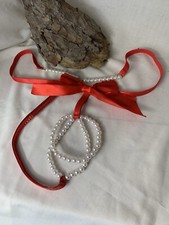Male Micro Panties. Red Open Crotch With Two Elasticated Ball & Or Dong Hoops.