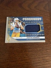 2020 Panini Elements Justin Herbert Frequency Rookie Patch #d 93/199 Chargers RC