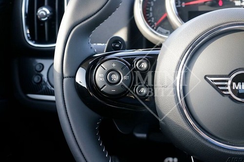 Gloss Piano Black Steering Wheel Trims for MINI Cooper JCW F54 F55 F56 F57 F60 - Picture 10 of 12