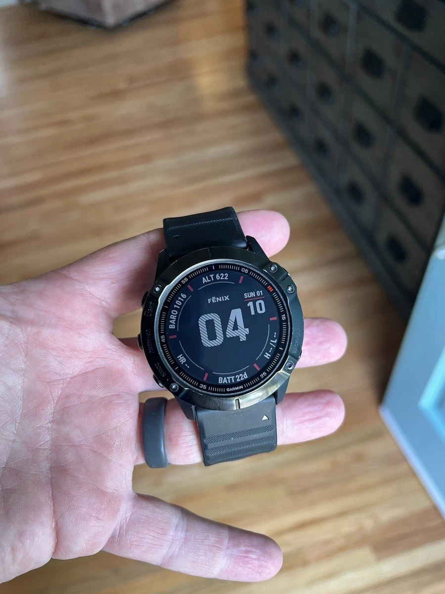 Garmin Fenix 6X Pro GPS Wristwatch Black 010 02157 01