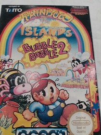 NES RAINBOW ISLANDS GAME ONLY PAL B FRA VERSION 100% ORIGINAL JUST THE CART