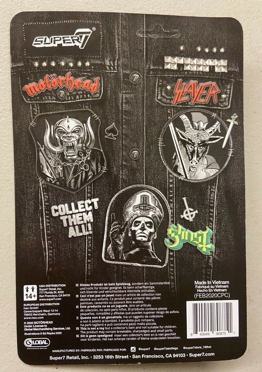 MOTORHEAD Lemmy Kilmister SUPER7 ReAction 3.75