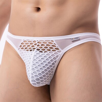 Herren Tanga Slip G-String Sexy Unterwäsche Niedriger Bund Atmungsaktiver T-Back