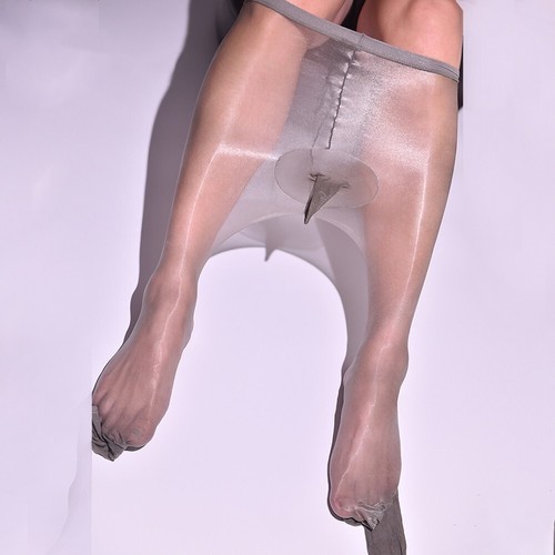 Para Hombres Sexy Aceite Transparente Brillante Pantimedias Medias Utral-Finas Medias Funda - Imagen 22 de 45