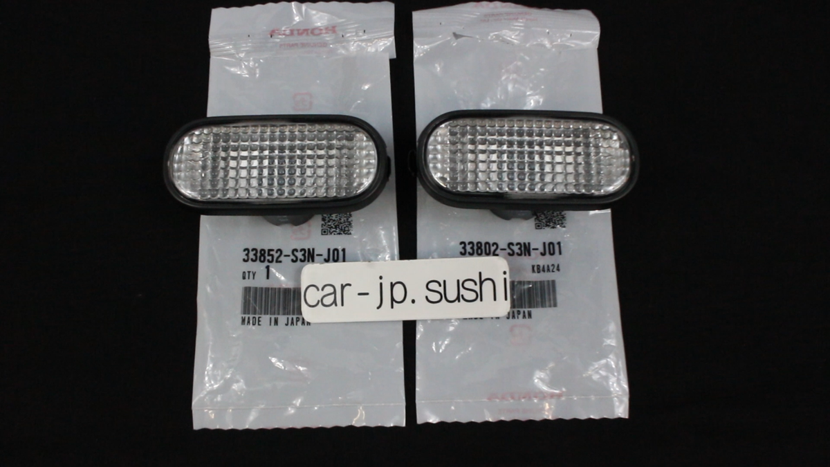 HONDA GENUINE ' JDM INTEGRA TYPE R CLEAR SIDE MARKER 33852-S3N-J01