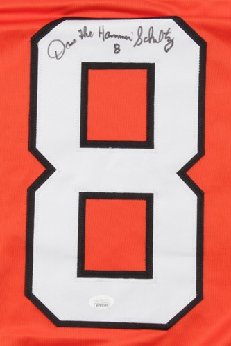 Dave "The Hammer" Schultz Signed Philadelphia Flyers Jersey (JSA COA) - Picture 2 of 7