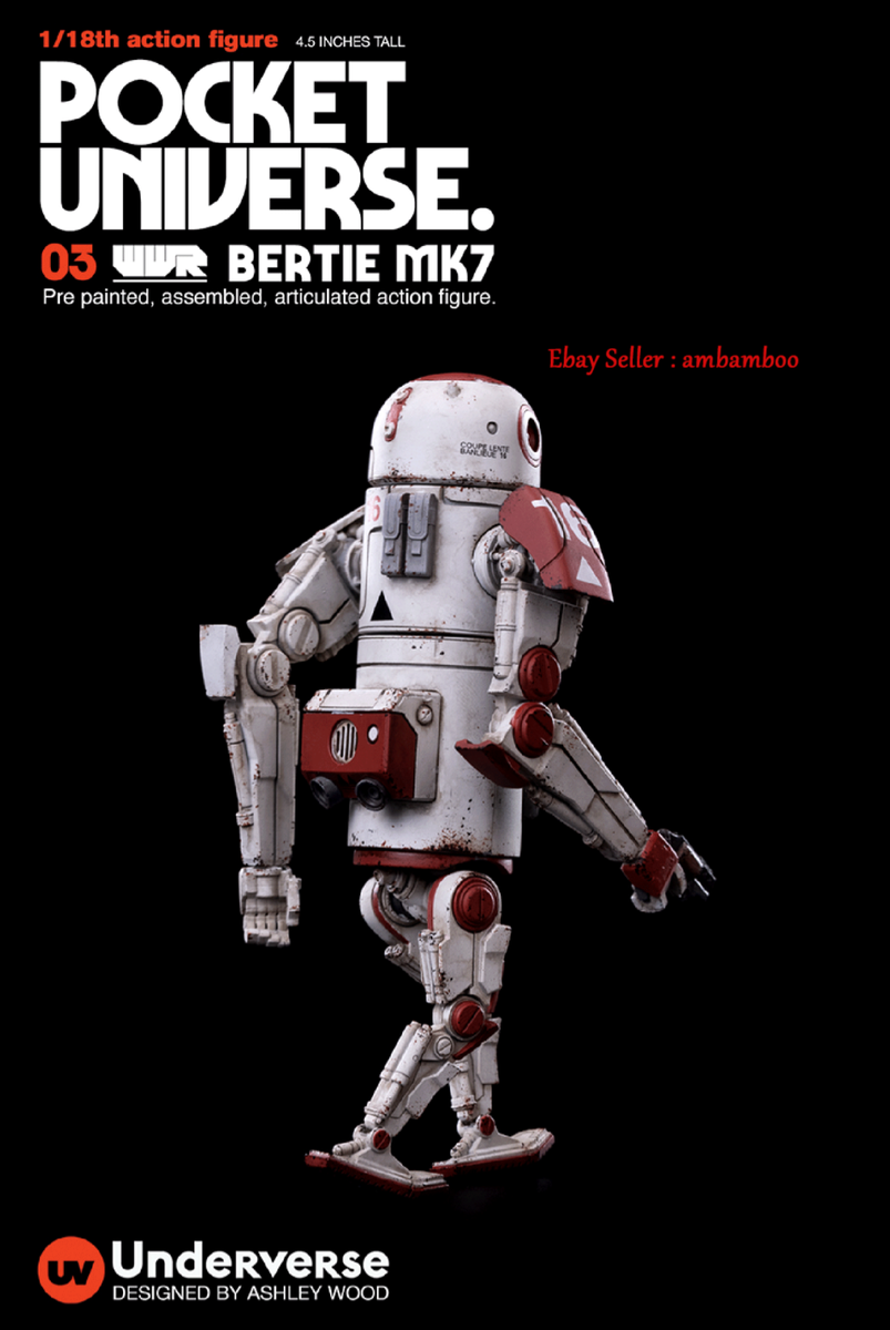 UNDERVERSE Pocket Universe 1/18 WWR Bramble MK7 EDM Robot Action