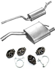 Auspuff + Mont. Endschalldämpfer Mittelschalldämpfer  Ford Focus 1.4 Fliessheck