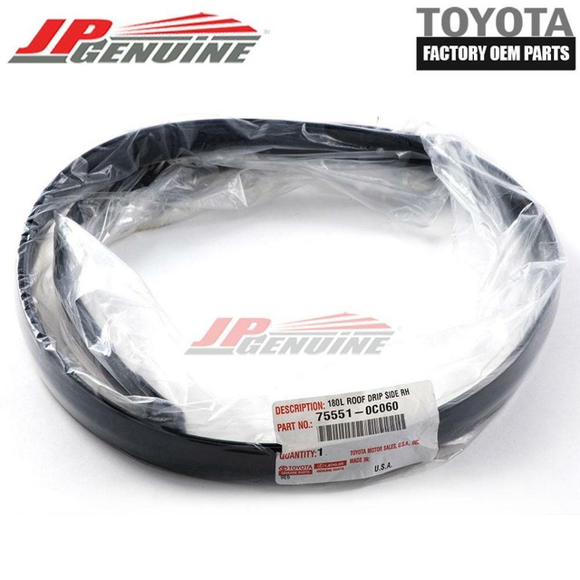 GENUINE TOYOTA 0714 TUNDRA CREW MAX OEM ROOF DRIP (RH) SIDE MOLDING