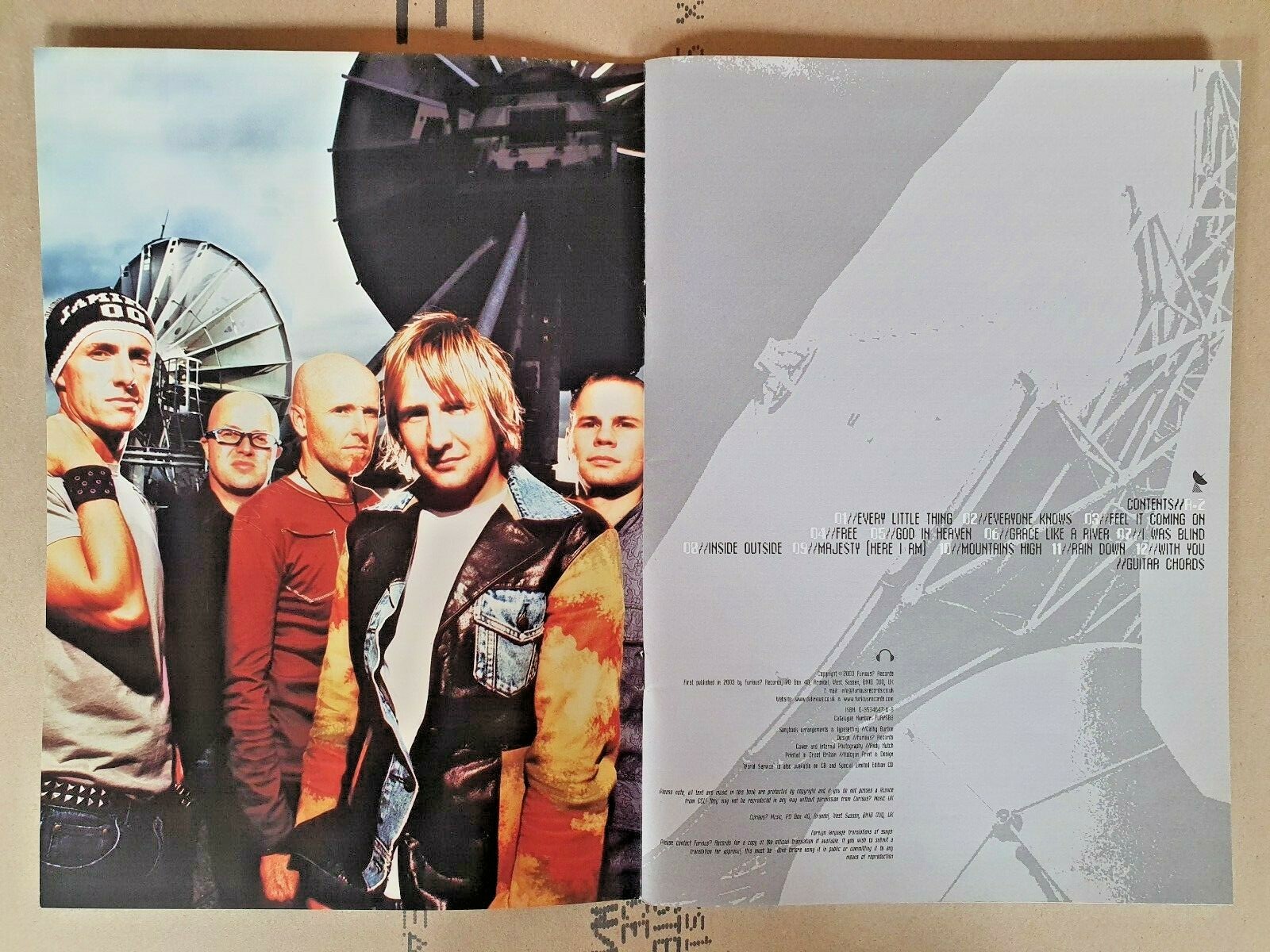 Delirious, World Service Songbook, Sheet Music Book (Furious Records