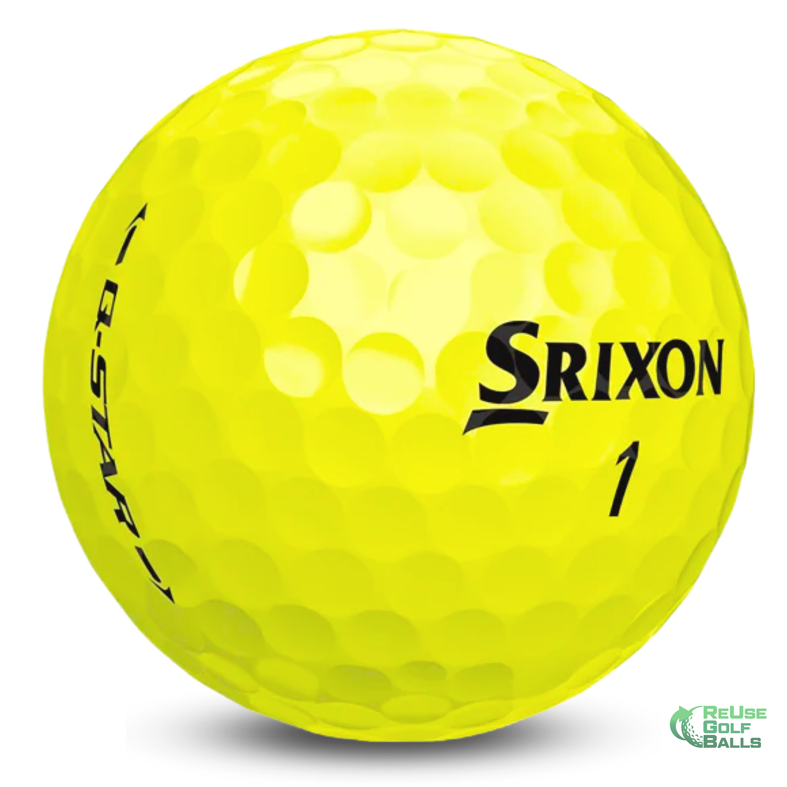 Yellow Srixon QStar/Tour Golf Balls eBay