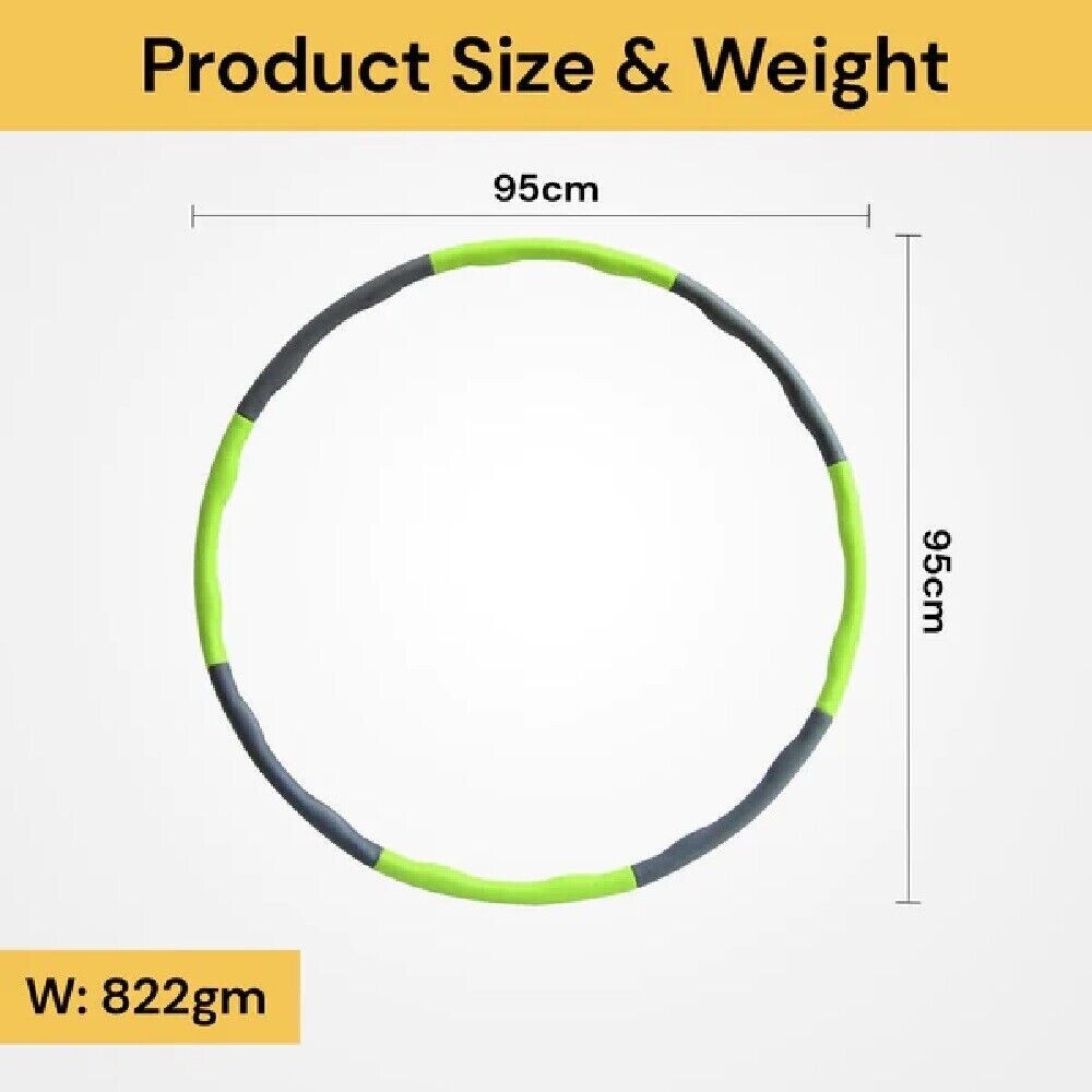 Waist Trainer Fitness Hula Hoop Weighted Body Massage Hoola Hoops