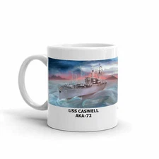 Navy Emporium USS Caswell AKA-72 Coffee Cup Mug