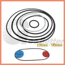 Drive Belt Rubber Bands Replacements Toy Model Belts Outer Diameter  19mm - 90mm