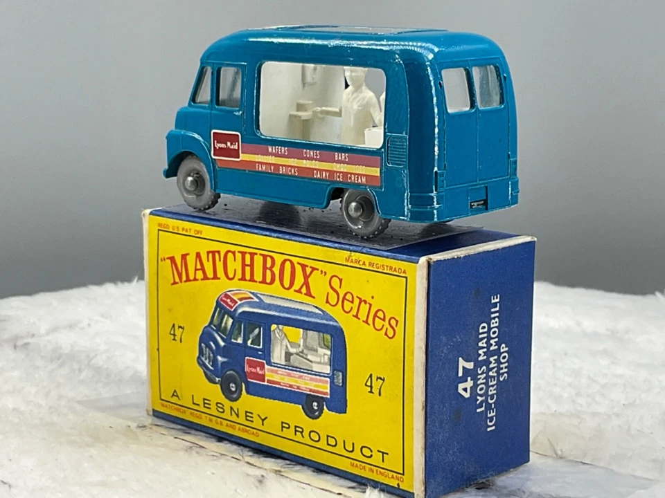 Cantimplora Moko Matchbox No.47B Com. Ice Cream 1963 Como Nueva, Original En Caja Original Foto 2 de 4