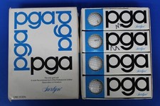 Vintage PGA Surlyn One Dozen Golf Balls Four Sleeves of Three