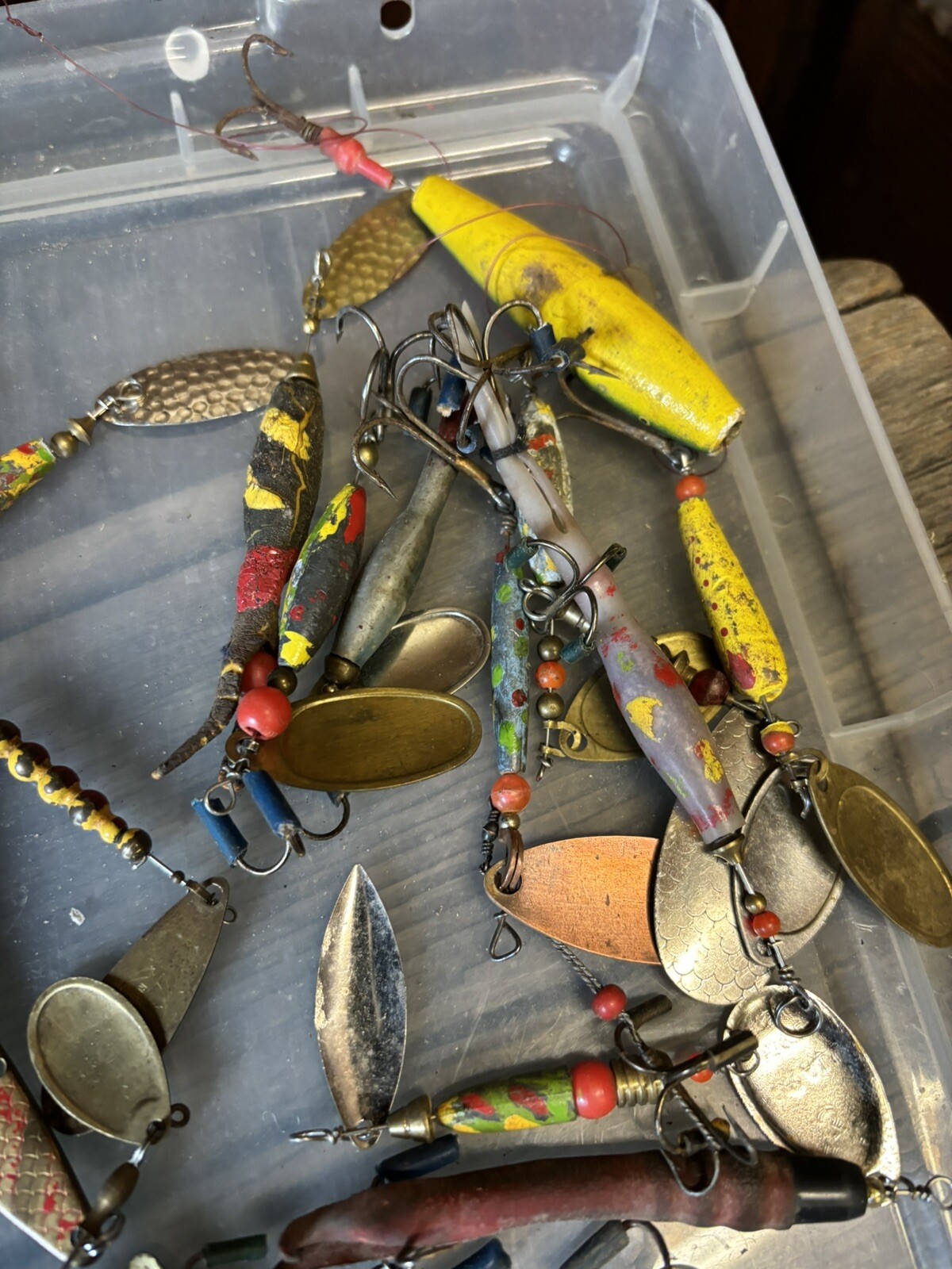 Job Lot Of Fishing Spinners eBay