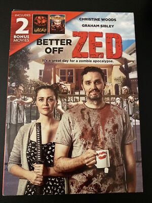 Better off Zed (2018 PLUS BONUS MOVIES Wacko & Sideshow (DVD)  NEW