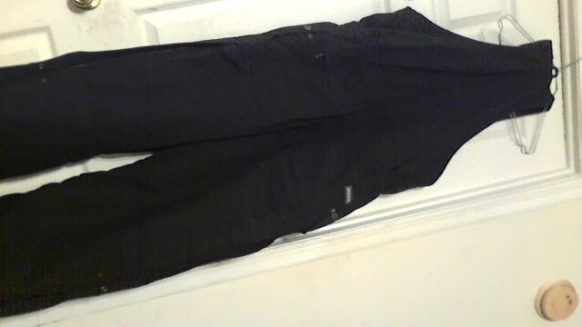 Berne Insulated Bib Overalls ( L-Rg ) Black Pre-Owned