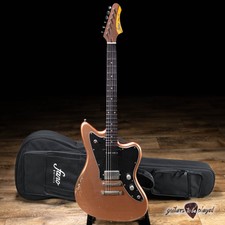 Fano Jm6 Oltre Lollar P-90/imperial Guitar W/ Gigbag – Copper Metallic