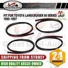 <!--F#f_0-->FLARE RUBBER SEAL(4pcs) for TOYOTA LANDCRUISER 80 SERIES FJ80 HDJ80 HZJ80 FZJ80<!--F/-->