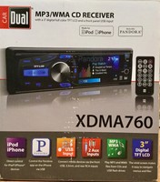 Dual Xdma760 Cd/mp3 Receiver With 3 Lcd Dual Xdma760 Cd/mp3 Receiver With 3 Lcd