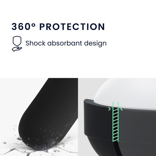 Silikonowe etui na słuchawki Sony WF-C700N etui ochronne case cover słuchawki douszne - Zdjęcie 6 z 8