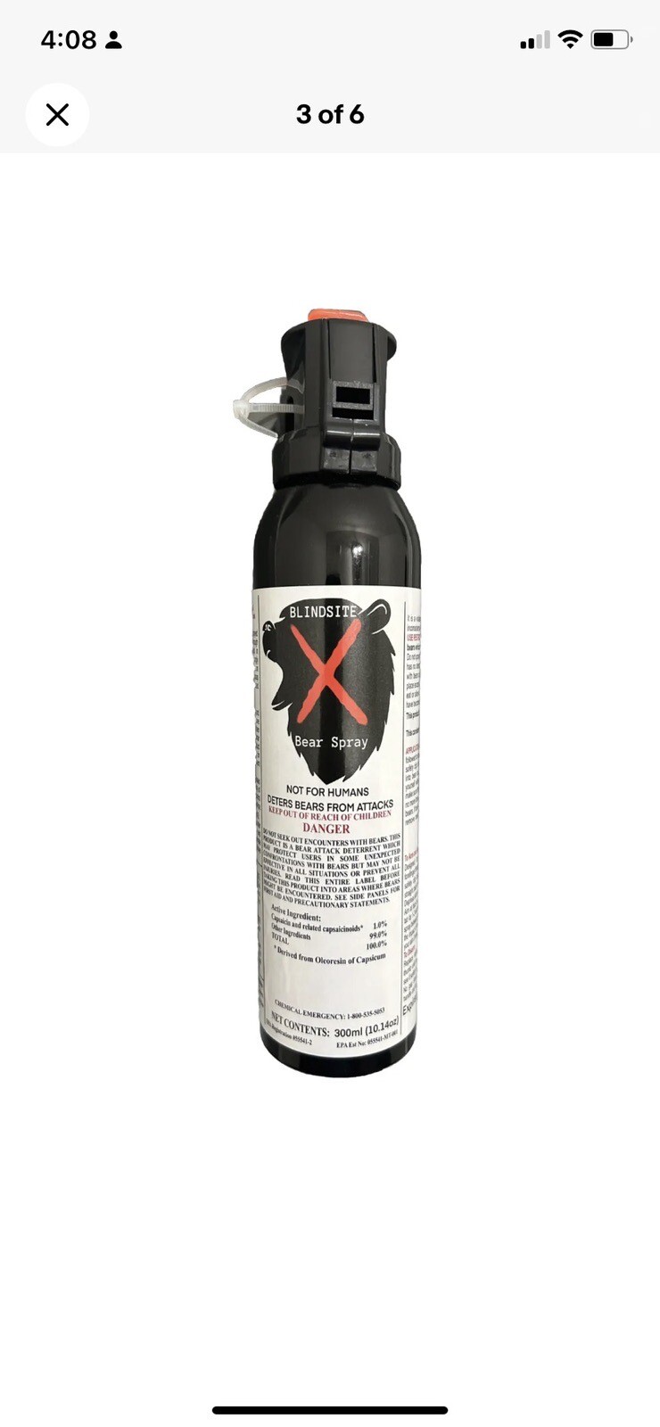 Bear Mace/spray defence, Hiking, Camping, Vacation? Dont your