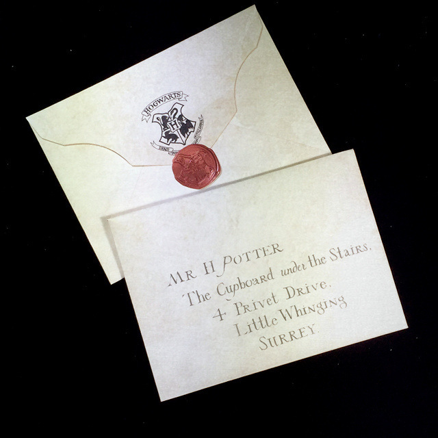 Acceptance Letter Harry Potter Hogwarts Envelope