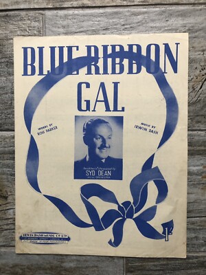 BLAUES BAND MÄDCHEN BLATTMUSIK SYD GRÜN & SEIN ORCHESTRA