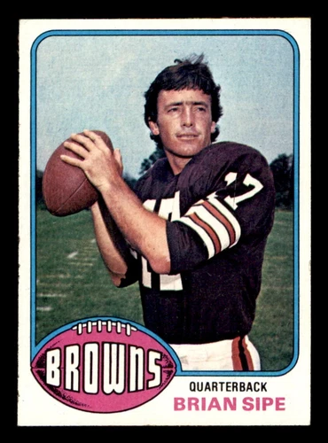 1976 Topps Football #516 Brian Sipe EX