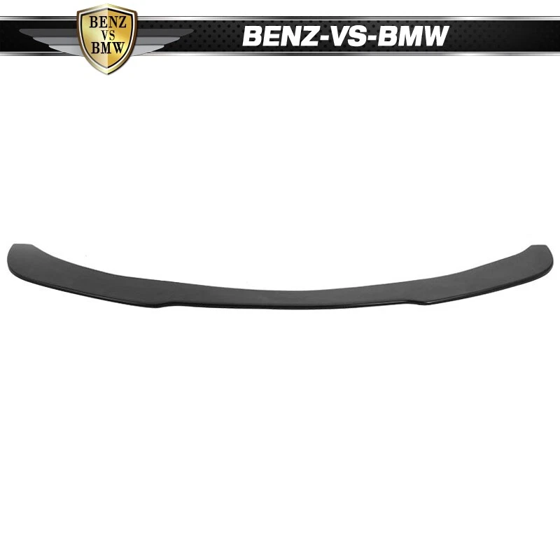 Fits 06-13 BMW E90 E92 3 Series U1 Style Front Bumper Lip Spoiler Unpainted - PU - Image 4 of 4