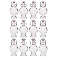12X 40Ml Glasflasche Klarglas