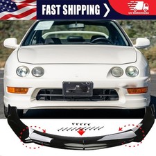 Painted Glossy Black Front Bumper Diffuser Body Kit For Acura Integra Type Coupe Painted Glossy Black Front Bumper Diffuser Body Kit For Acura Integra Type Coupe
