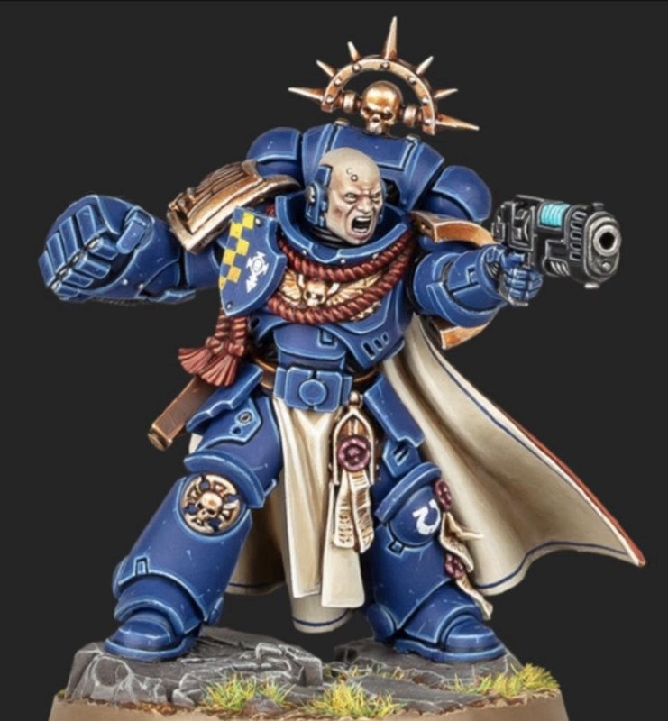 Warhammer 40k Space Marine Captain JUSTIAN Kill Team New On Sprue