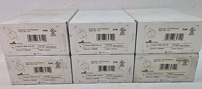 Lot Of 6 ~ COOPER GREENGATE ~ SPRC-R-20-120 ~ RECEPTACLE RATED SWITCHPACK ~
