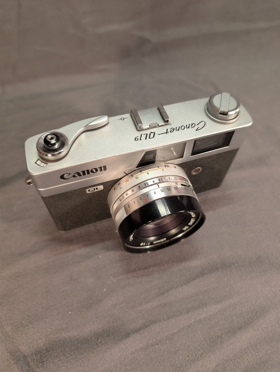 Tested CANON Canonet QL19 Rangefinder Film Camera 45mm f/1.9 Lens