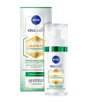 NIVEA LUMINOUS630  Anti-Pigmentflecken Serum Anti-Glanz 30ml