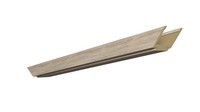 Domoletti Sonoma Eichen Rahmen MDF Braun 80,5X2 Cm Horizontal FüR 100-140